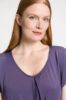 Picture of Majica Slinky spuštenih kratkih rukava - tamno ljubičaste