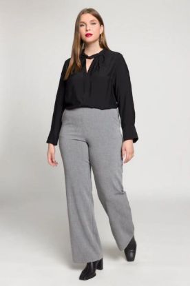 Picture of Bluza elegantna s naborima na ovratniku
