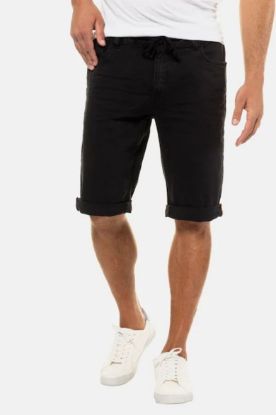 Picture of Hlače kratke lagani traper - Crno JP