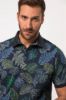 Picture of Majica Polo kratkih rukava motiv lišća - Navy plava JP
