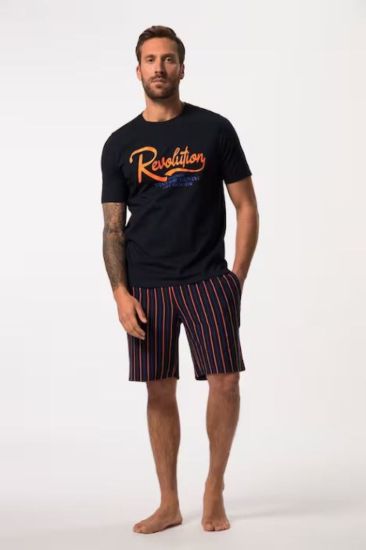 Picture of Pidžama s printom - Navy plava JP