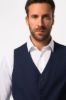 Picture of Prsluk elegantni s dekorativnom podstavom - Plava navy JP