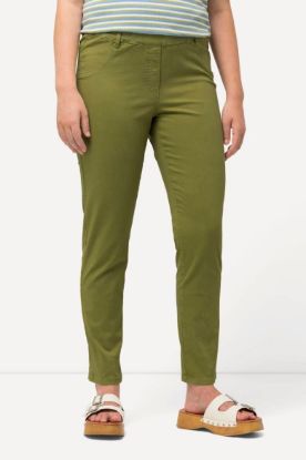 Picture of Hlače Jeggings s elastičnim strukom - svijetlo plavozelena