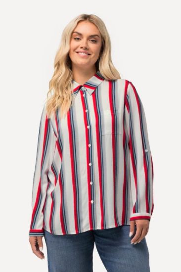 Picture of Bluza na pruge - zelena kaki