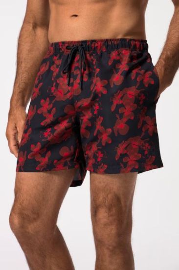 Picture of Kupaće gaće boksy cvjetni print - Plava navy JP