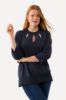 Picture of Pulover s otvorima na prednjoj strani - navy plava