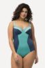 Picture of Kupaći kostim jednodijelni sjajnog efekta s podstavljenim košaricama