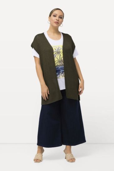 Picture of Prsluk pleteni lagani s motivom palme