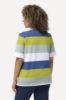 Picture of Majica kratkih rukava motiv srca i pruga - Plava ponoćna