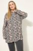 Picture of Bluza dugih rukava s leopard uzorkom - zelena mješana