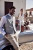 Picture of Košulja elegantna s leptir mašnom i ukrasnim manžetama - Crna JP