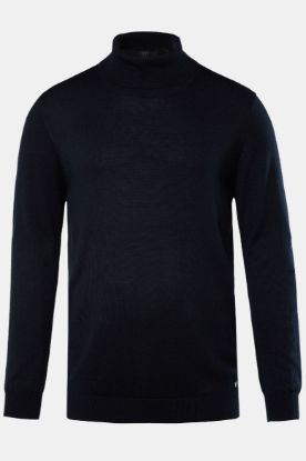 Picture of Pulover s rol kragnom - Navy plava JP