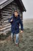 Picture of Parka s džepovima i skrivenim kopčanjem - Crna JP