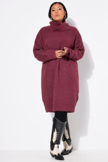 Picture of Haljina pletena širi model - Plava tamna