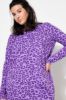 Picture of Majica dugih rukava s leopard printom - zelena kaki
