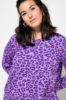 Picture of Majica dugih rukava s leopard printom - zelena kaki
