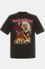 Picture of Majica kratkih rukava s natpisom i printom - Crna JP