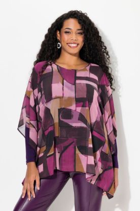Picture of Bluza elegantna 3/4 rukava - plava tinta