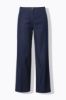 Picture of Traperice širokih i ravnih nogavica - Plava traper