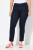 Picture of Traperice uskih nogavica točkastog uzorka - traper tamno plava