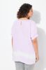 Picture of Bluza kratkih rukava V ovratnika - pink tamna