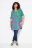 Picture of Bluza na kopčanje dužeg kroja - multi pink
