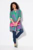 Picture of Bluza na kopčanje dužeg kroja - multi pink