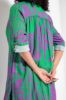 Picture of Bluza na kopčanje dužeg kroja - multi pink