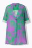Picture of Bluza na kopčanje dužeg kroja - multi pink