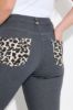 Picture of Traperice s leopard uzorkom - crna multi
