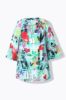 Picture of Bluza s printom - zelena multi