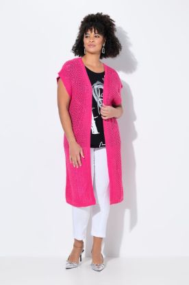 Picture of Prsluk pleteni - pink svijetla
