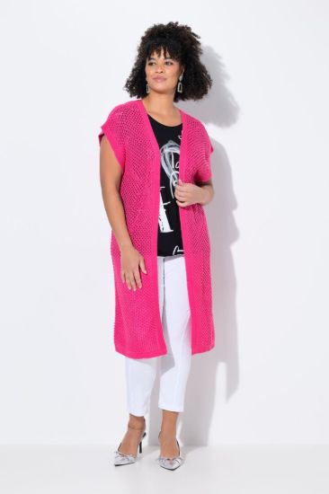 Picture of Prsluk pleteni - pink svijetla