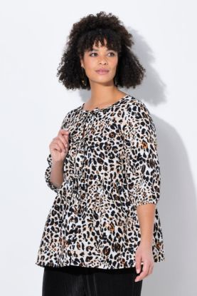 Picture of Bluza od muslina s leopard uzorkom
