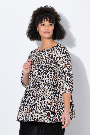 Picture of Bluza od muslina s leopard uzorkom
