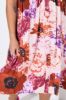 Picture of Haljina na volane s printom - Ružičasta višebojna