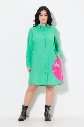Picture of Haljina A kroja - zelena multi