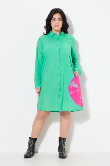 Picture of Haljina A kroja - zelena multi