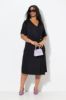 Picture of Haljina midi kratkih rukava V ovratnika