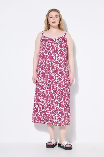 Picture of Haljina maxi uskih naramenica - pink svijetla