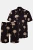 Picture of Pidžama kratkih rukava i kratkih nogavica - Crna JP