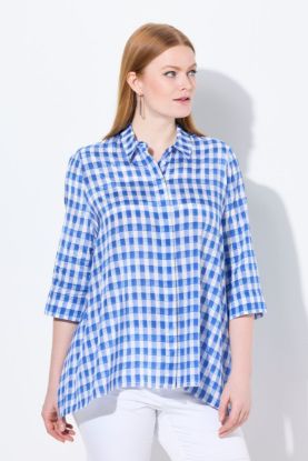 Picture of Bluza 3/4 rukava karirana