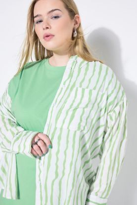 Picture of Košulja dugih rukava šireg kroja - Trava zelena