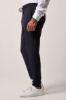 Picture of Hlače poslovne elastičnog struka na vezanje - Navy plava JP