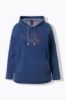 Picture of Majica dugih rukava s kapuljačom - Plava azurno