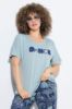 Picture of Majica kratkih rukava okruglog ovratnika - svijetla lavanda