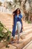 Picture of Traperice povišenog struka - svijetlo plave