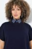 Picture of Bluza bez rukava kraćeg kroja - Plava traper