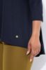 Picture of Majica 3/4 rukava V ovratnika - pacifičko plava