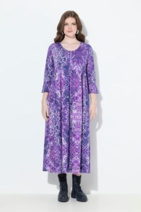 Picture of Haljina midi 3/4 rukava - multi pink